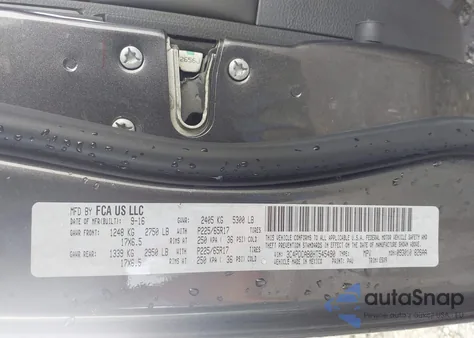 2017 Dodge Journey Se z USA, uszkodzony, nr VIN 3C4PDCAB0HT545490